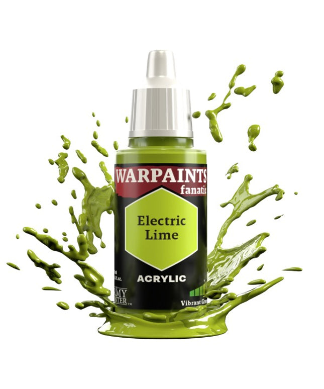 Army Painter - Warpaints Fanatic - Electric Lime  Reference:WP3058