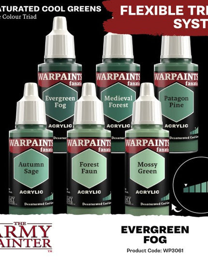 Army Painter - Warpaints Fanatic - Evergreen Fog Reference:WP3061