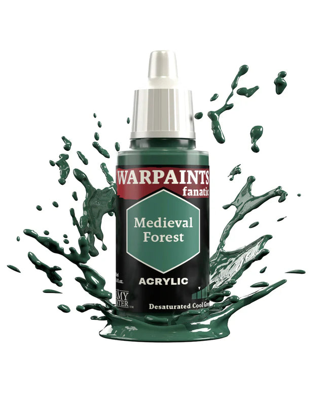Army Painter - Warpaints Fanatic - Medieval Forest Reference: WP3062