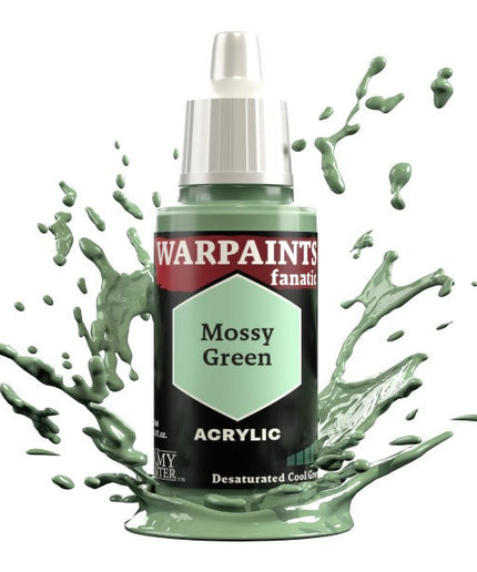 Army Painter - Warpaints Fanatic - Mossy Green Reference:WP3066