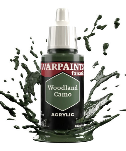 Army Painter - Warpaints Fanatic - Woodland Camo Reference:WP3067