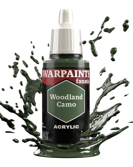 Army Painter - Warpaints Fanatic - Woodland Camo Reference:WP3067