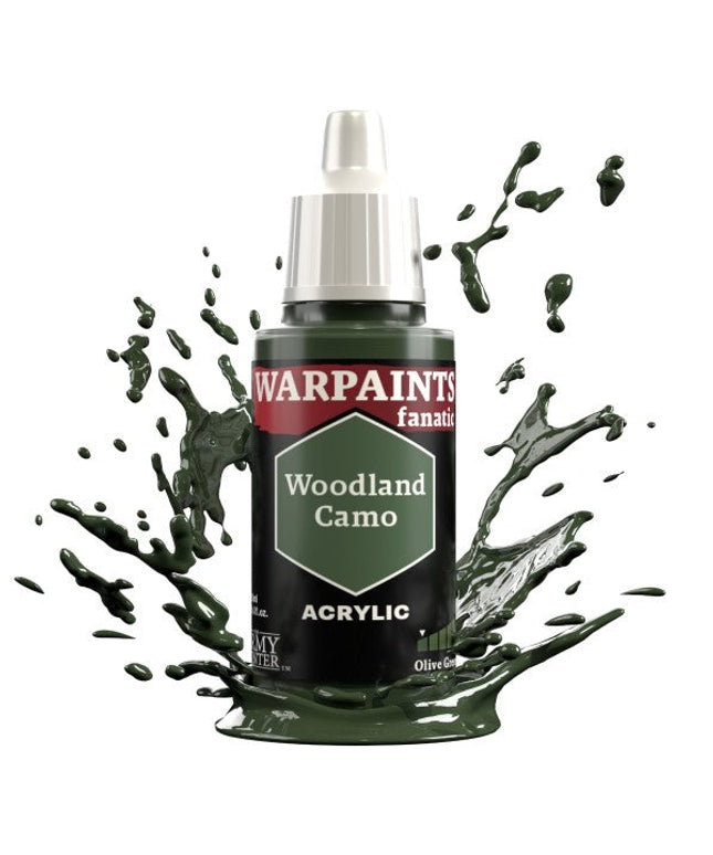 Army Painter - Warpaints Fanatic - Woodland Camo Reference:WP3067