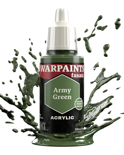 Army Painter - Warpaints Fanatic - Army Green Reference: WP3068