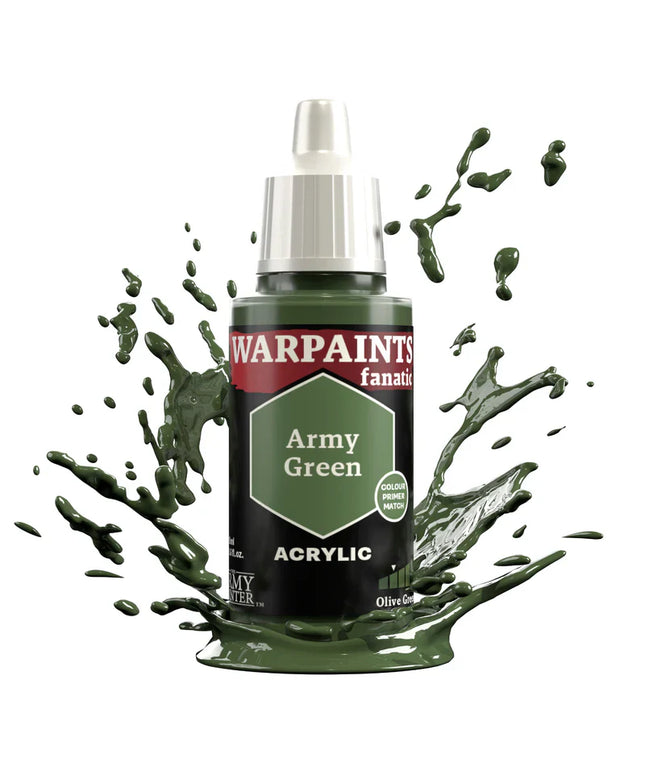 Army Painter - Warpaints Fanatic - Army Green Reference: WP3068