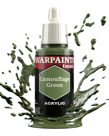 Army Painter - Warpaints Fanatic - Camouflage Green Reference: WP3069