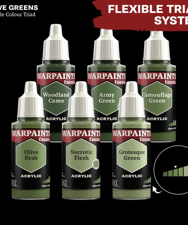 Army Painter - Warpaints Fanatic - Camouflage Green Reference: WP3069