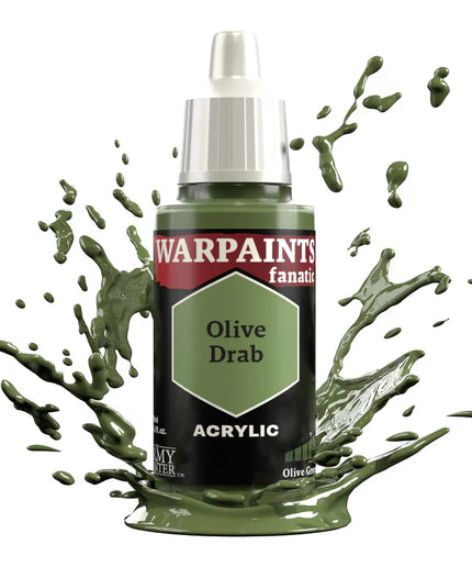 Army Painter - Warpaints Fanatic - Olive Drab Reference: WP3070