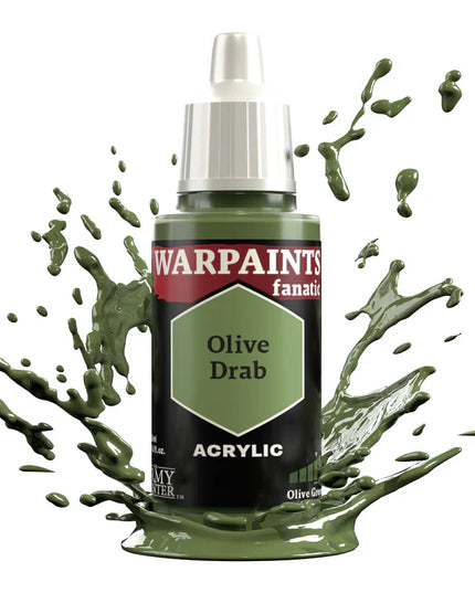 Army Painter - Warpaints Fanatic - Olive Drab Reference: WP3070