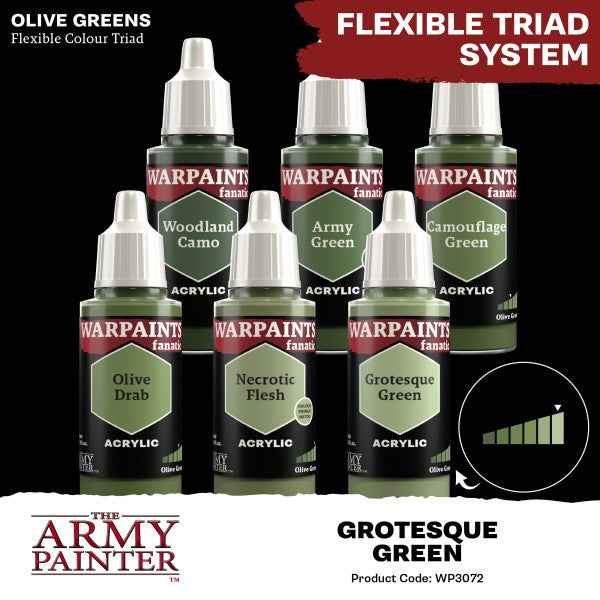 Army Painter - Warpaints Fanatic - Grotesque Green Reference:WP3072