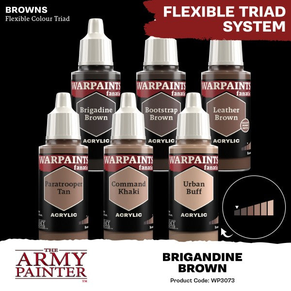 Army Painter - Warpaints Fanatic - Brigandine Brown Reference:WP3073