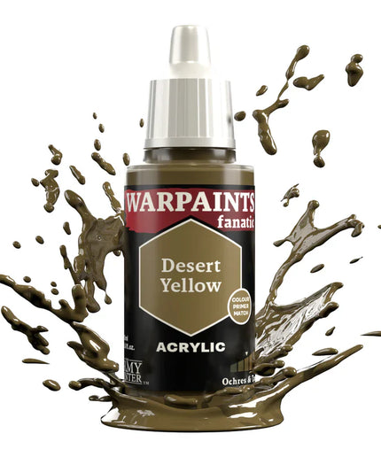 Army Painter - Warpaints Fanatic - Desert Yellow Reference: WP3081