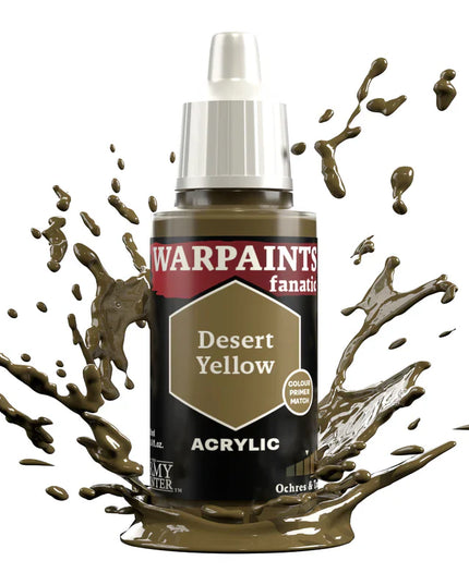 Army Painter - Warpaints Fanatic - Desert Yellow Reference: WP3081