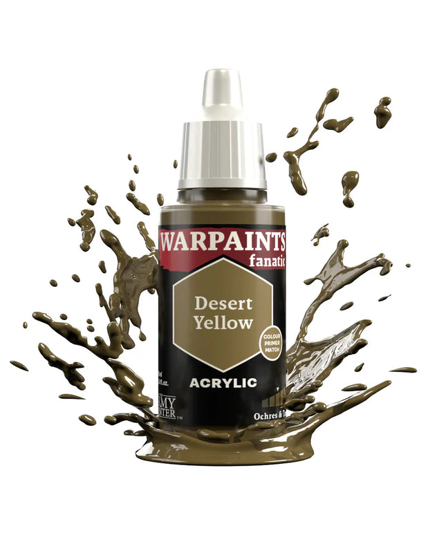 Army Painter - Warpaints Fanatic - Desert Yellow Reference: WP3081