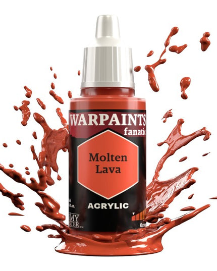 Army Painter - Warpaints Fanatic - Molten Lava Reference:WP3097