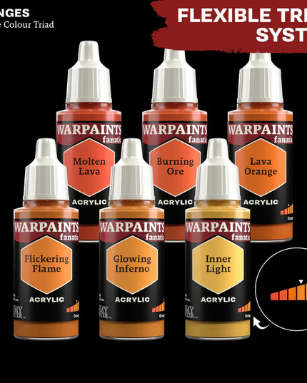 Army Painter - Warpaints Fanatic - Flickering Flame Reference: WP3100