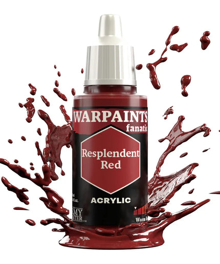 Army Painter - Warpaints Fanatic - Resplendent Red Reference: WP3103