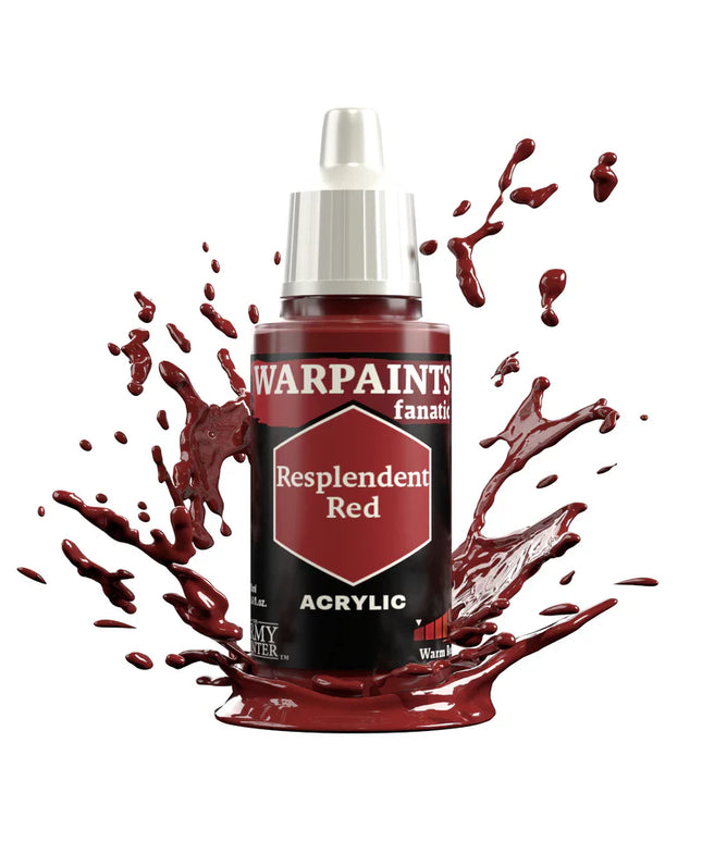Army Painter - Warpaints Fanatic - Resplendent Red Reference: WP3103