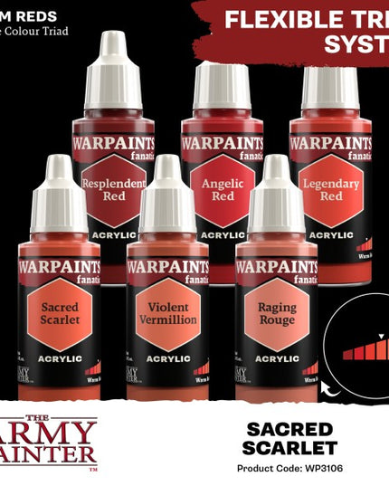 Army Painter - Warpaints Fanatic - Sacred Scarlet Reference:WP3106