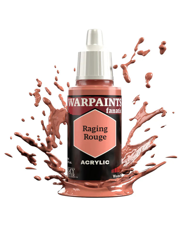 Army Painter - Warpaints Fanatic - Raging Rouge Reference: WP3108