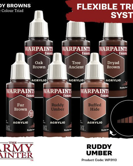 Army Painter - Warpaints Fanatic - Ruddy Umber   Reference:WP3113