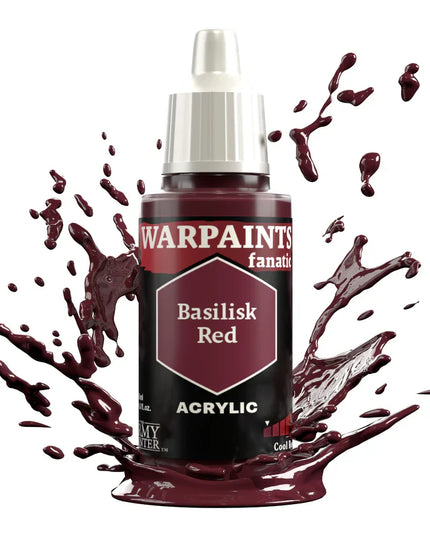 Army Painter - Warpaints Fanatic - Basilisk Red Reference: WP3115