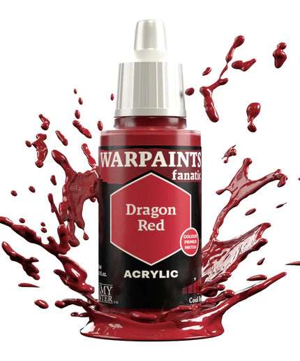 Army Painter - Warpaints Fanatic - Dragon Red Reference: WP3117