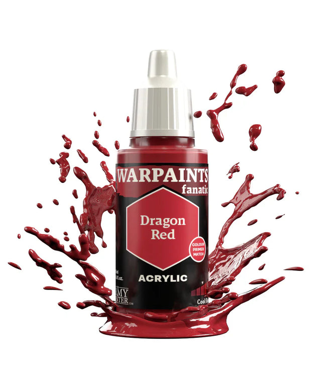 Army Painter - Warpaints Fanatic - Dragon Red Reference: WP3117