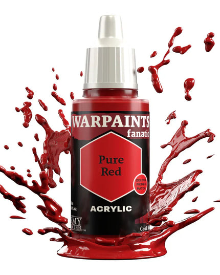 Army Painter - Warpaints Fanatic - Pure Red Reference:WP3118