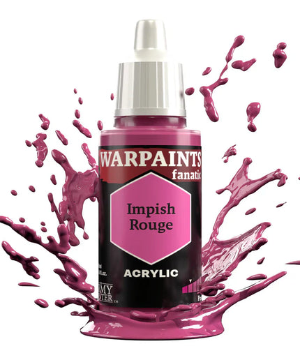 Army Painter - Warpaints Fanatic - Impish Rouge (Red) Reference: WP3122
