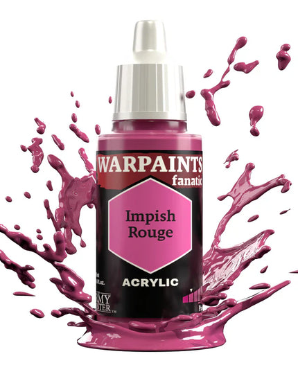 Army Painter - Warpaints Fanatic - Impish Rouge (Red) Reference: WP3122
