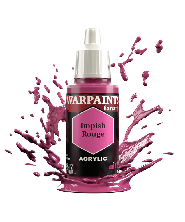 Army Painter - Warpaints Fanatic - Impish Rouge (Red) Reference: WP3122