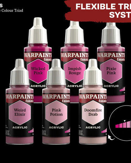 Army Painter - Warpaints Fanatic - Pixie Pink Reference: WP3123