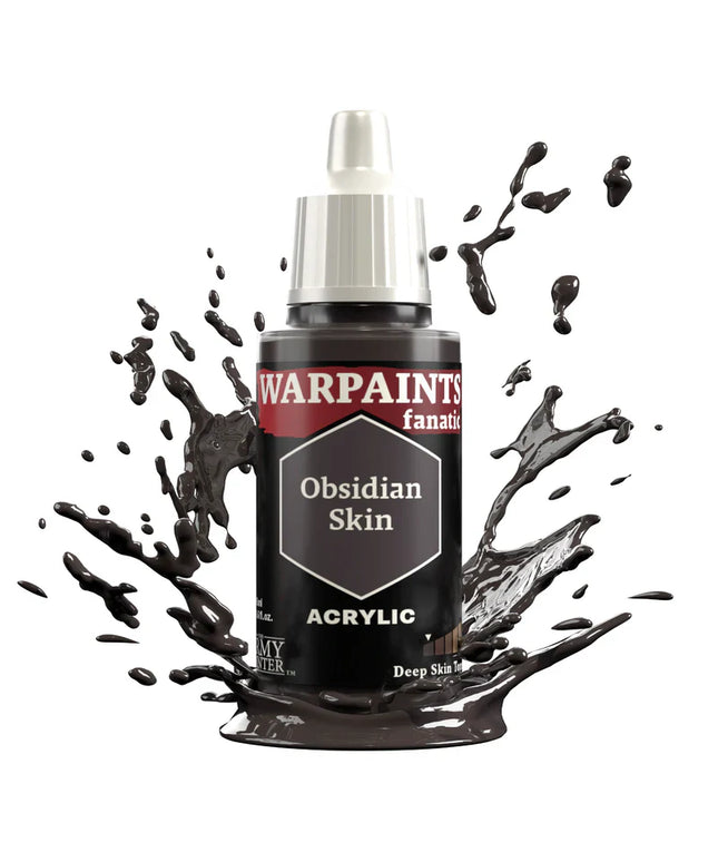 Army Painter - Warpaints Fanatic - Obsidian Skin Reference: WP3157