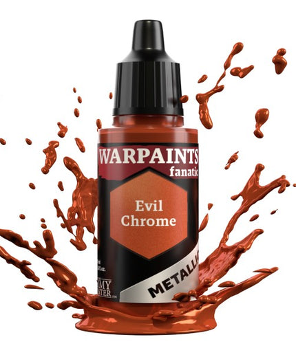 Army Painter - Warpaints Fanatic Metallic - Evil Chrome Reference: WP3185