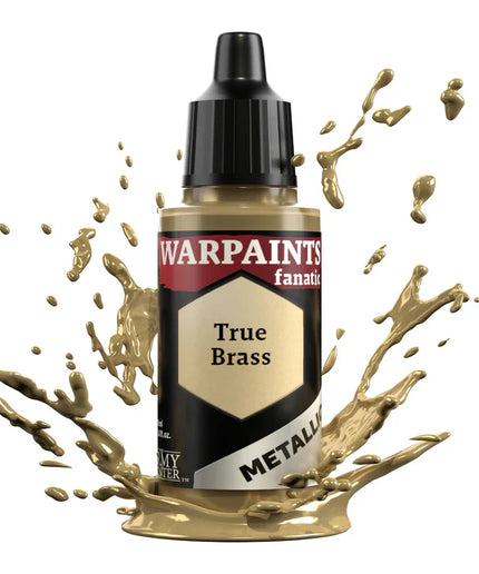 Army Painter - Warpaints Fanatic Metallic - True Brass Reference: WP3186