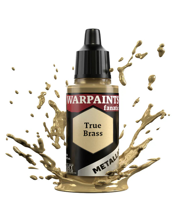 Army Painter - Warpaints Fanatic Metallic - True Brass Reference: WP3186