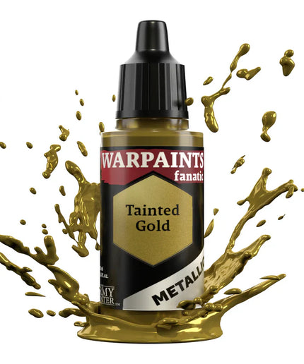 Army Painter - Warpaints Fanatic Metallic - Tainted Gold Reference: WP3187
