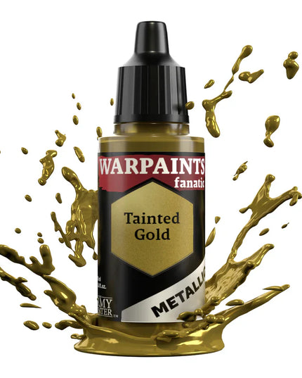 Army Painter - Warpaints Fanatic Metallic - Tainted Gold Reference: WP3187