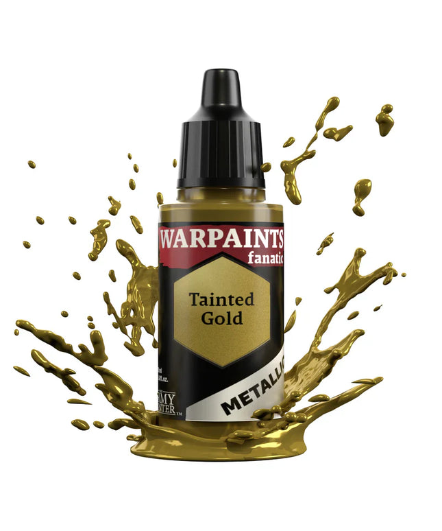 Army Painter - Warpaints Fanatic Metallic - Tainted Gold Reference: WP3187