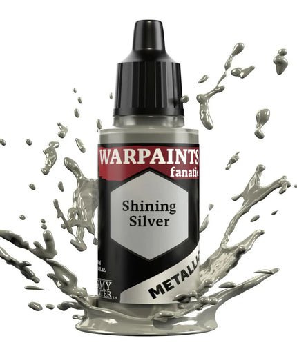 Army Painter - Warpaints Fanatic Metallic - Shining Silver Reference: WP3191