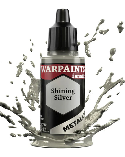 Army Painter - Warpaints Fanatic Metallic - Shining Silver Reference: WP3191