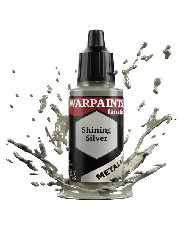 Army Painter - Warpaints Fanatic Metallic - Shining Silver Reference: WP3191