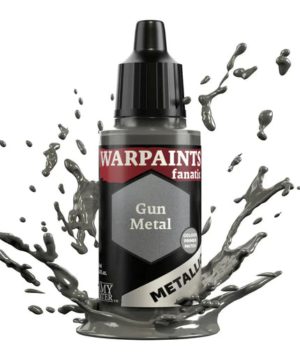 Army Painter - Warpaints Fanatic Metallic - Gun Metal Reference: WP3193