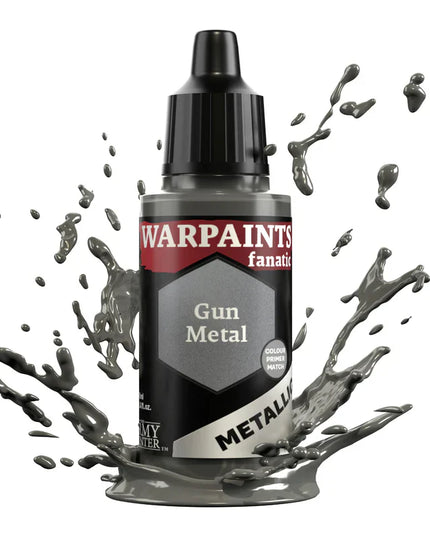Army Painter - Warpaints Fanatic Metallic - Gun Metal Reference: WP3193