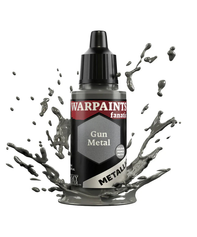 Army Painter - Warpaints Fanatic Metallic - Gun Metal Reference: WP3193