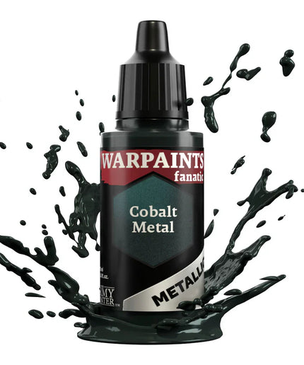 Army Painter - Warpaints Fanatic Metallic - Cobalt Metal Reference: WP3194