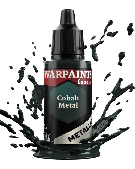 Army Painter - Warpaints Fanatic Metallic - Cobalt Metal Reference: WP3194