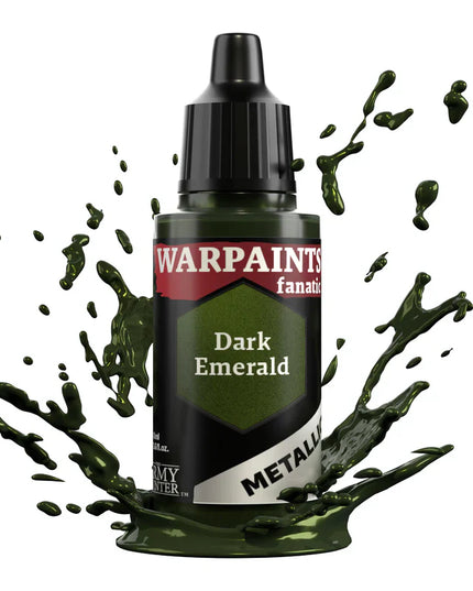 Army Painter - Warpaints Fanatic Metallic - Dark Emerald Reference: WP3196