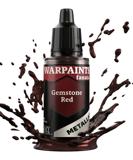 Army Painter - Warpaints Fanatic Metallic - Gemstone Red Reference: WP3198